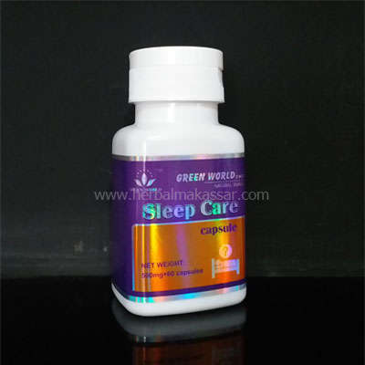 sleep care capsule herbal makassar